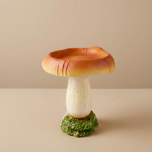 Mushroom Bird Bath and Bird Feeder - Garden Gifts