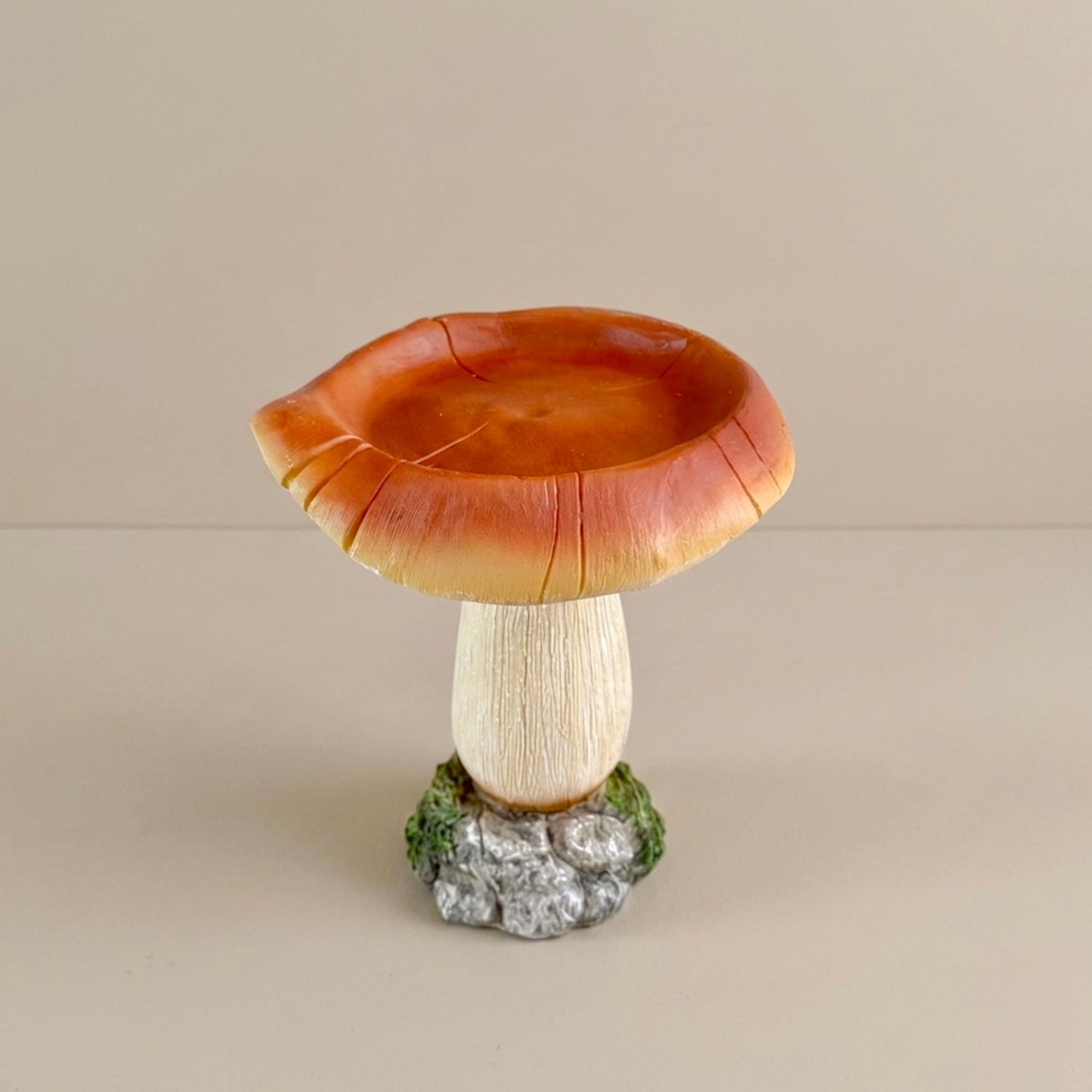 Mushroom Bird Bath and Bird Feeder - Garden Gifts