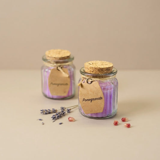 Pomegranate Scented Soy Candles