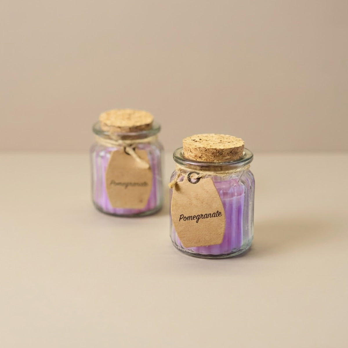 Pomegranate Scented Soy Candles