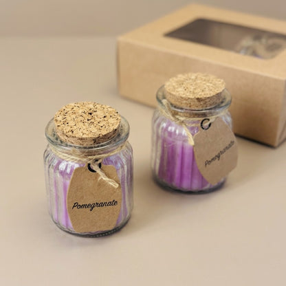 Pomegranate Scented Soy Candles