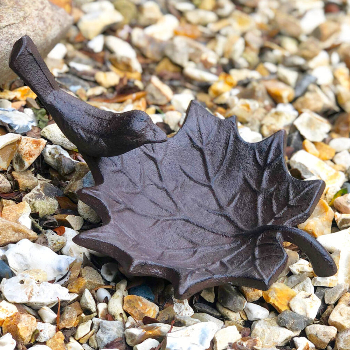 Cast Iron Bird Bath for Garden Birds - Gift for Gardeners