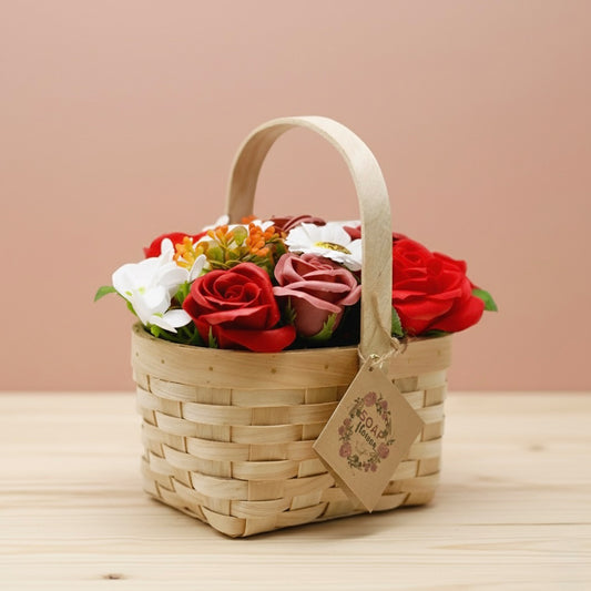 Soap Flower Bath Gift Set - 50th Birthday Gifts for Her
