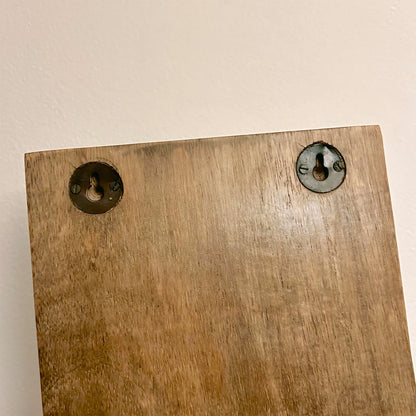 Wall Mounted Wooden Wine Rack - 4 Wine Bottle Holder - Home Bar - Gifts for Him