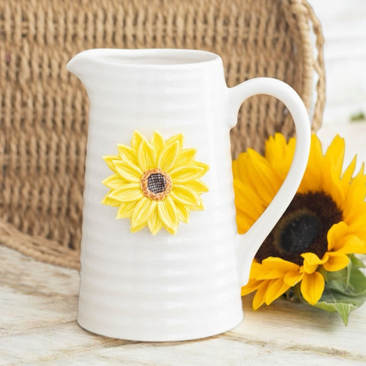 Sunflower Vase Gift for Mum