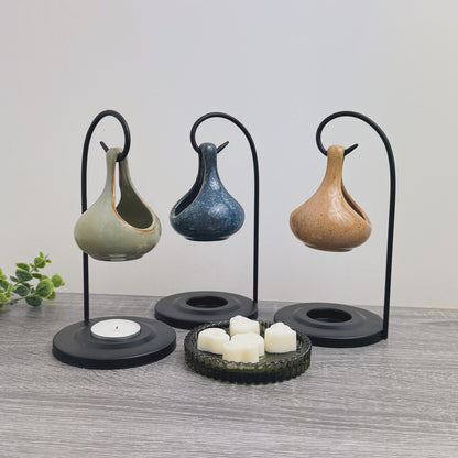 Teardrop Hanging Wax Melt Burner with Wax Melts - Wax Melt Gift Set