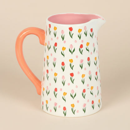Tulip Flower Vase Gift for Mum - Flower Gift for Wife