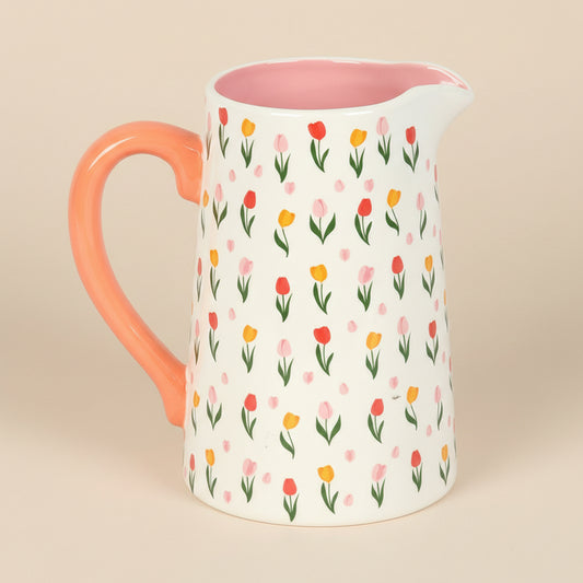 Tulip Flower Vase Gift for Mum - Flower Gift for Wife