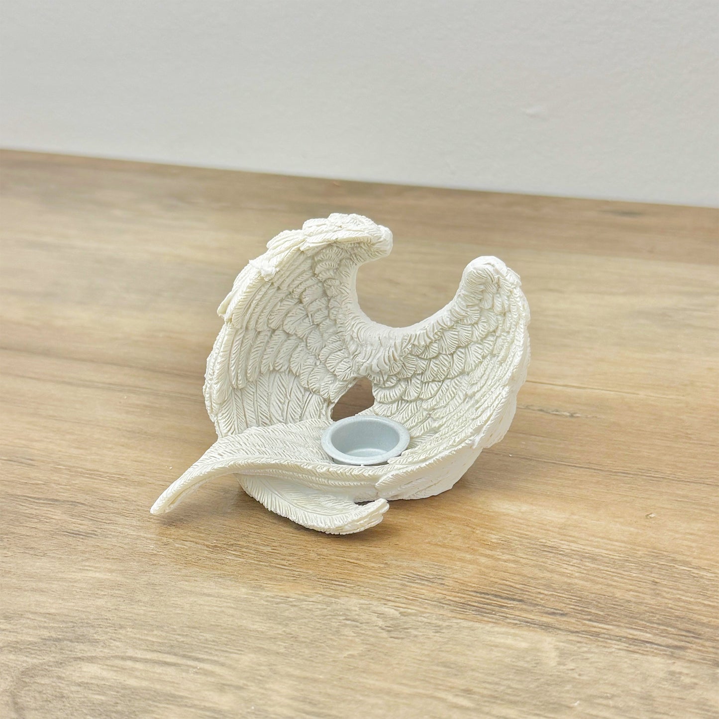 Angel Wing Incense Cone Holder - White Angel Remembrance Gift