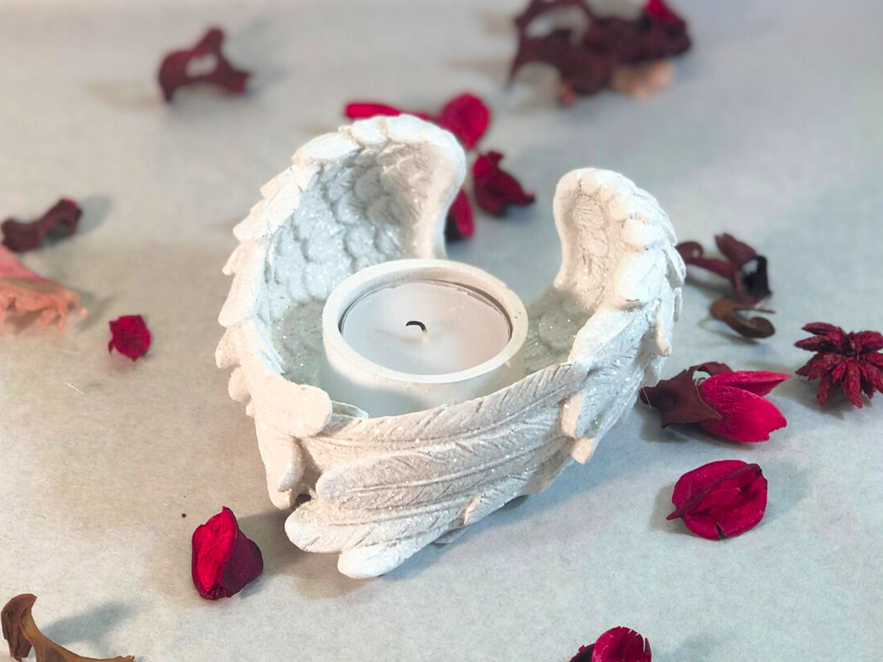 Angel Wing Tealight Holder