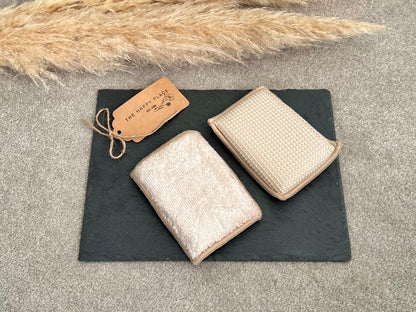 Bamboo Dish Cloth and - Eco Friendly Dish Sponge