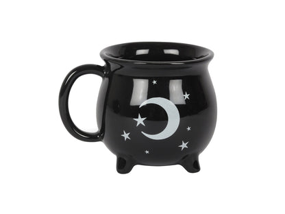 Black Cauldron Tea Set with Cauldron Teapot & 4 Cauldron Mugs