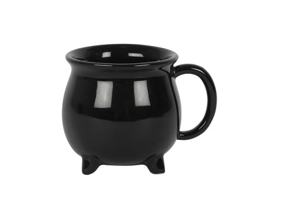 Black Cauldron Tea Set with Cauldron Teapot & 4 Cauldron Mugs