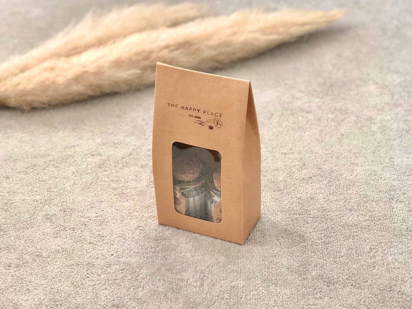Brandy Butter Soy Wax Candles - Vegan Christmas  Gift Set - Mason Jar Votive Candles