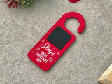 Christmas Countdown Advent Door Hanger with Chalk