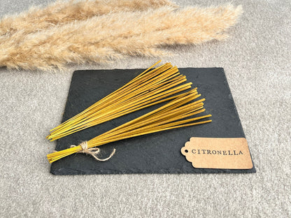 Citronella Incense Sticks - Garden Incense - Insect Repellent Incense