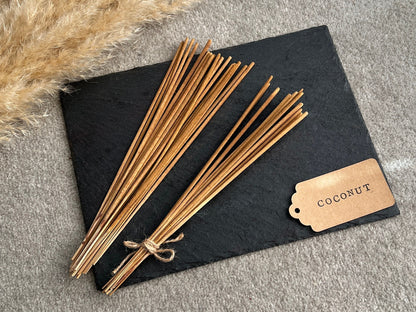 Coconut Incense Sticks - Organic Bamboo Incense