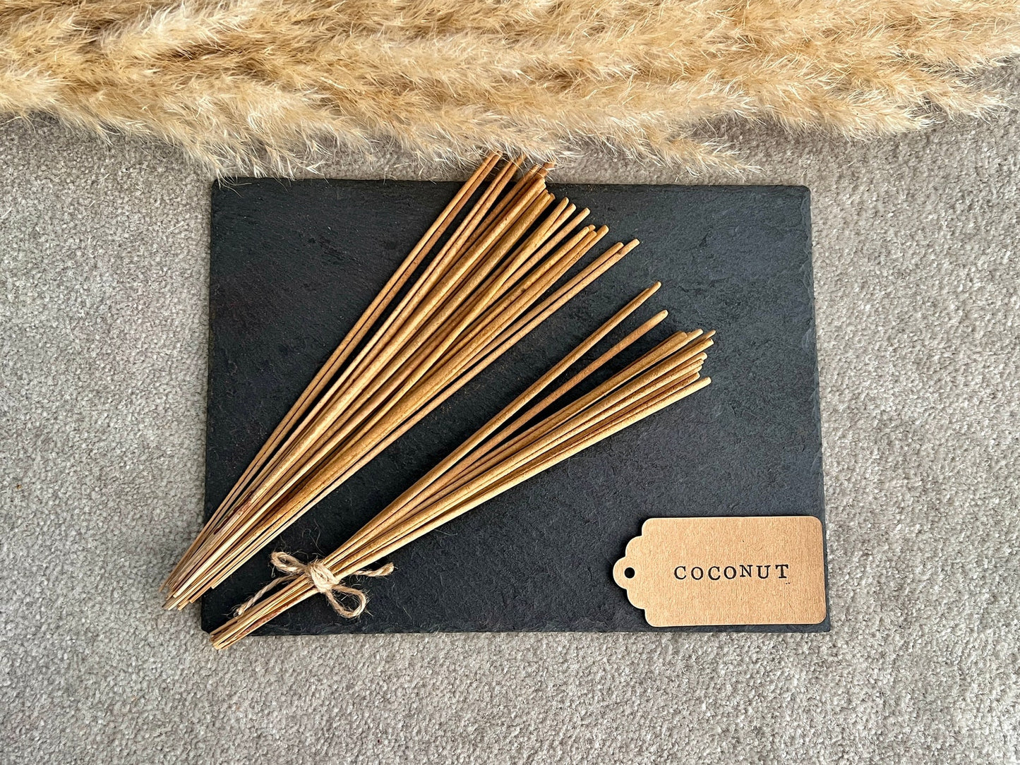 Coconut Incense Sticks - Organic Bamboo Incense