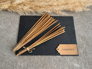 Coconut Incense Sticks - Organic Bamboo Incense