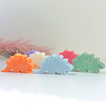 Stegosaurus Candles - Dinosaur Gifts - Jurassic Gift