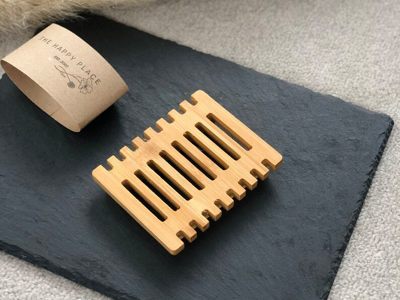 Sustainable Hemu Wood Soap Dish - Eco Soap Holder