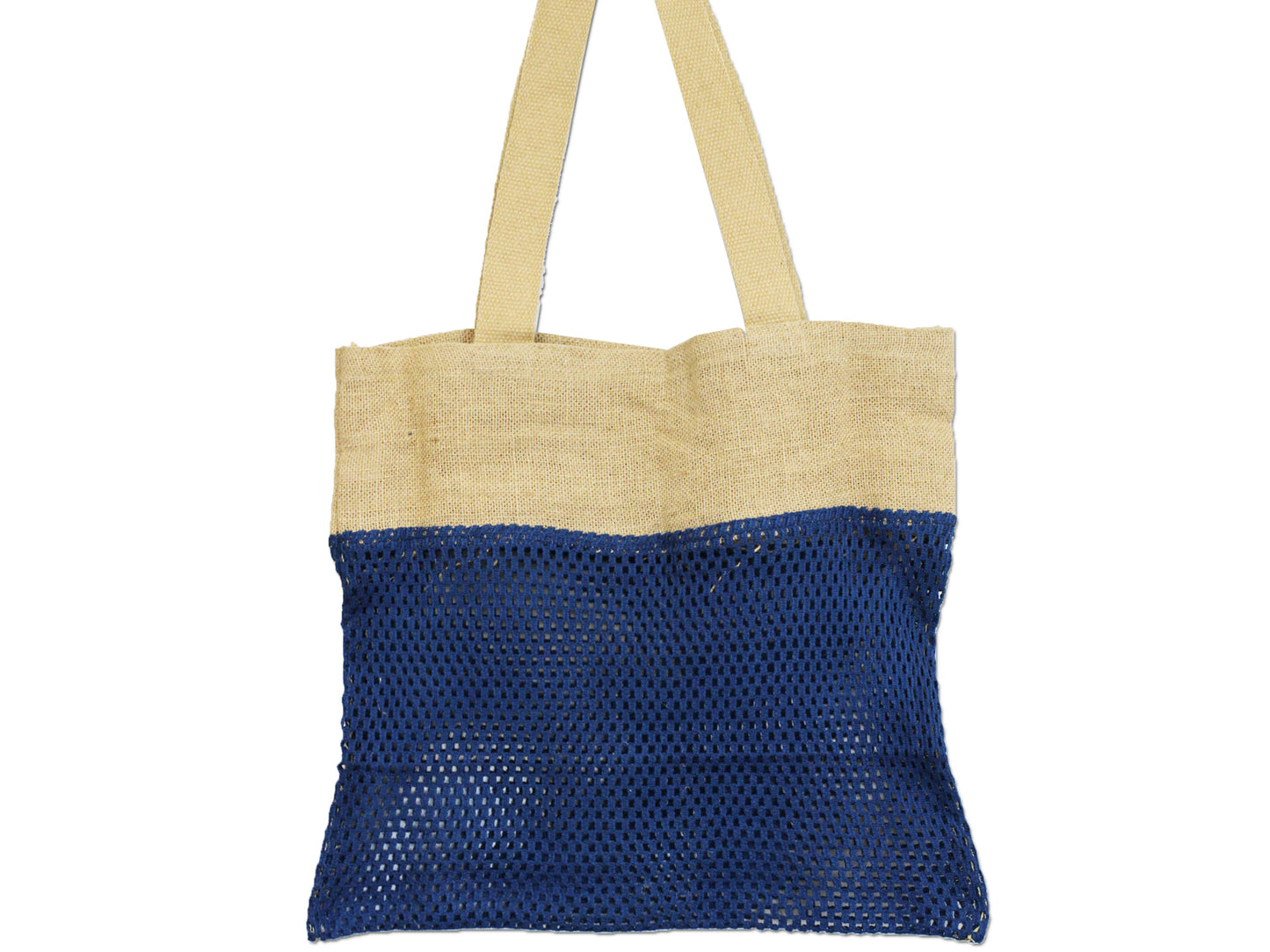 Eco Friendly Natural Cotton and Jute Net Mesh Shopping Bag