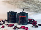 Vampire Blood Black & Red Candle