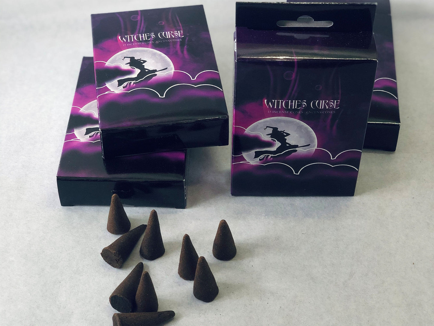 Witches Incense Cone Set with Incense Burner - Halloween Gifts