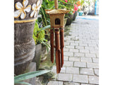 Natural Garden Bird House - Sea Grass Bird Nesting Box - Eco Friendly Birdhouses - Handmade Bird Houses - Garden Decor - Bamboo Windchimes