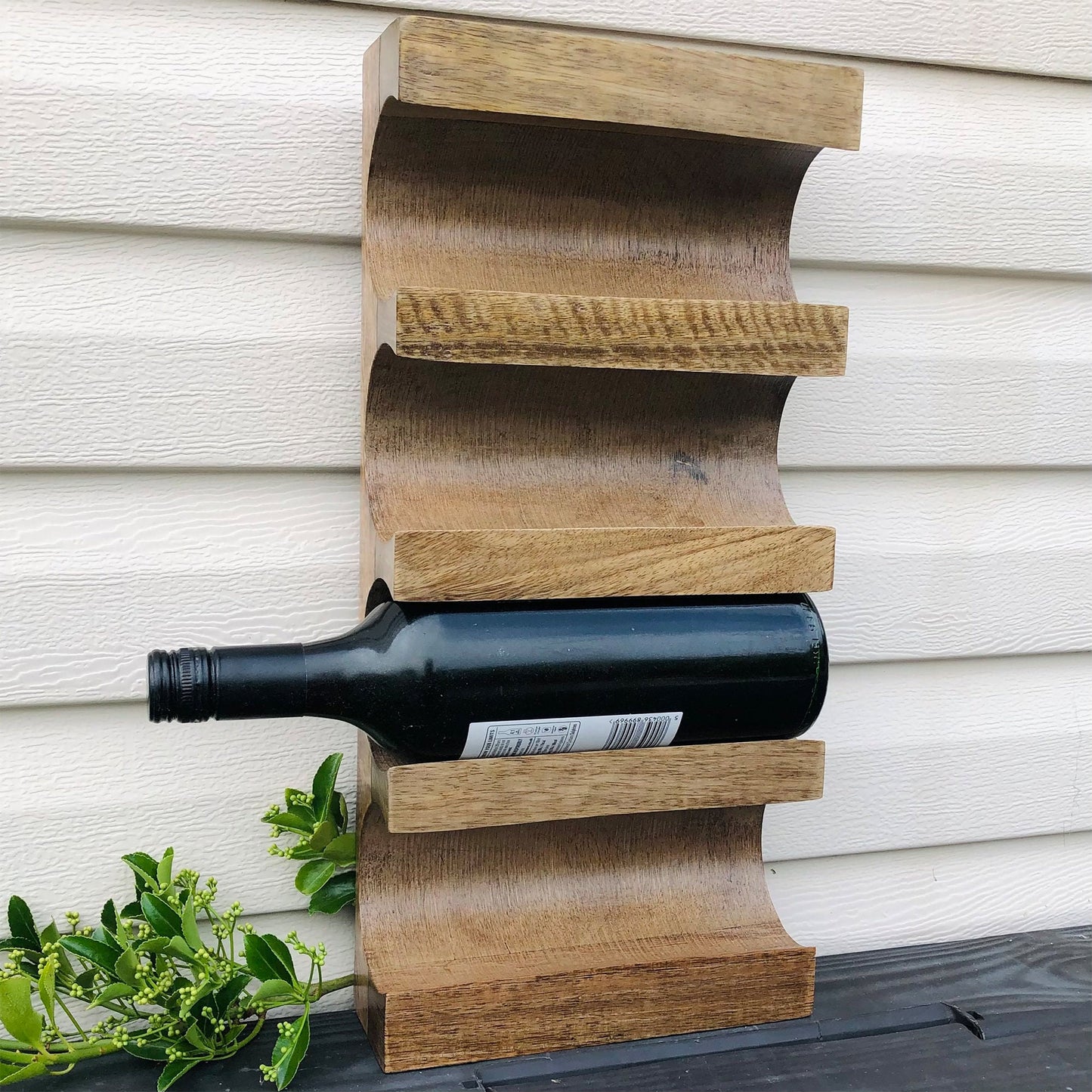 Wooden Wine Bottle Holder How To Make A Glass Holder Diy Wine