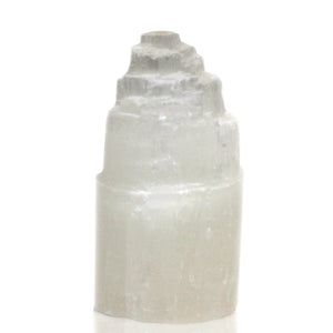 Natural Selenite Tower Lamps - Large Crystal Lamp Lights - Healing Crystals - Handmade Lamp - Clear Crystal Home Decor - Christmas Gifts