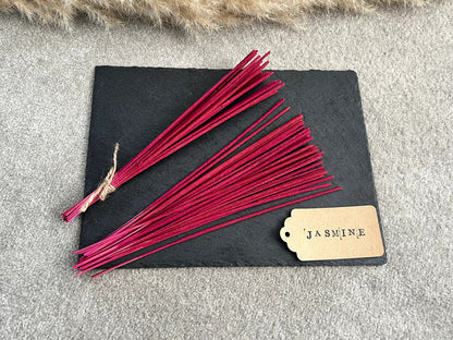 Jasmine Incense Sticks - Organic Bamboo Incense - Floral Scented Incense