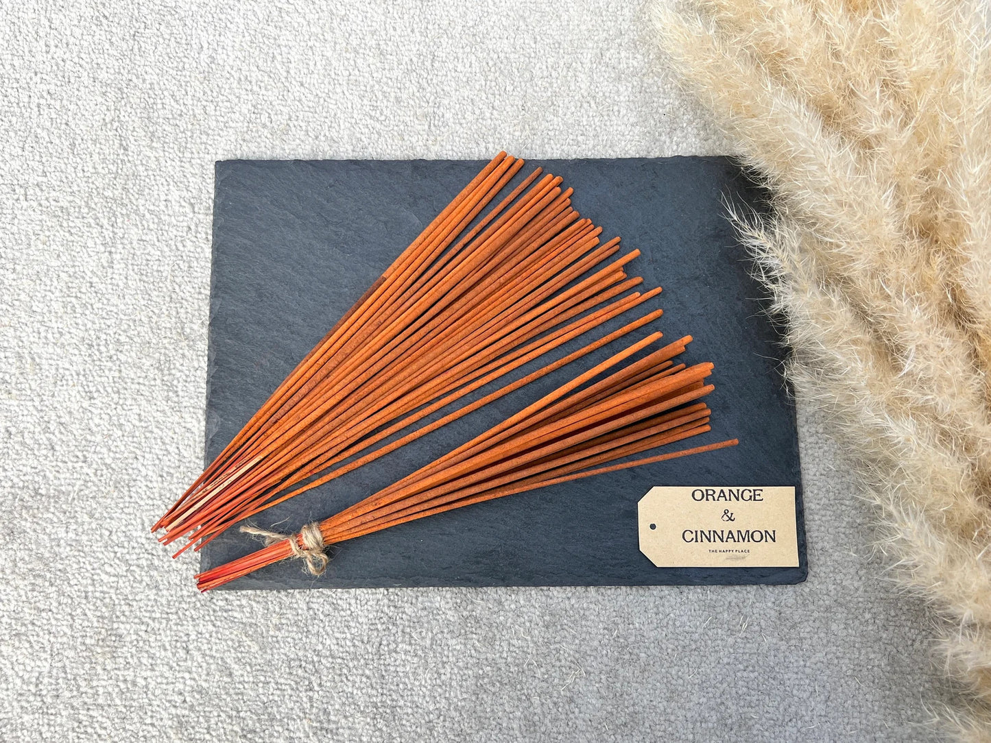 Cinnamon and Orange Incense Sticks - Bamboo Incense Stick