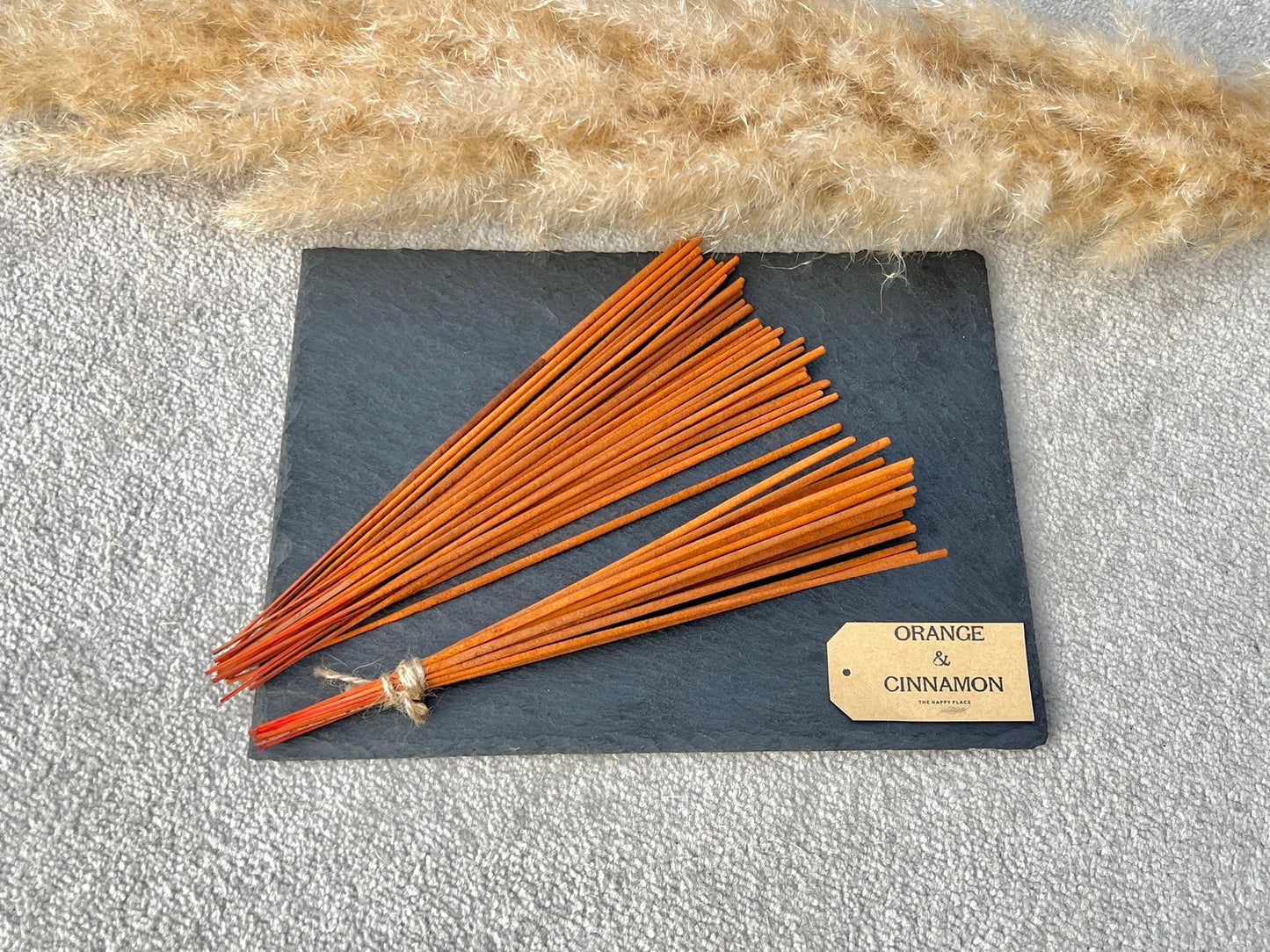 Cinnamon and Orange Incense Sticks - Bamboo Incense Stick