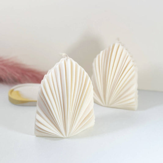 Palm Leaf Shape Candles - Large Palm Spear Candle - Natural Soy Wax Vegan Candle