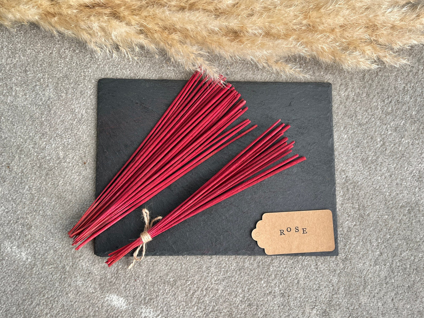 Rose Scent Incense Sticks - Hand Rolled Incense