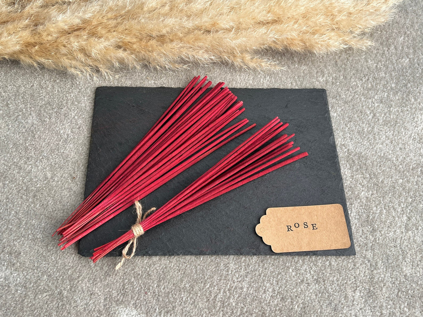 Rose Scent Incense Sticks - Hand Rolled Incense