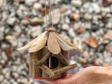 Upcycled Driftwood Garden Bird House