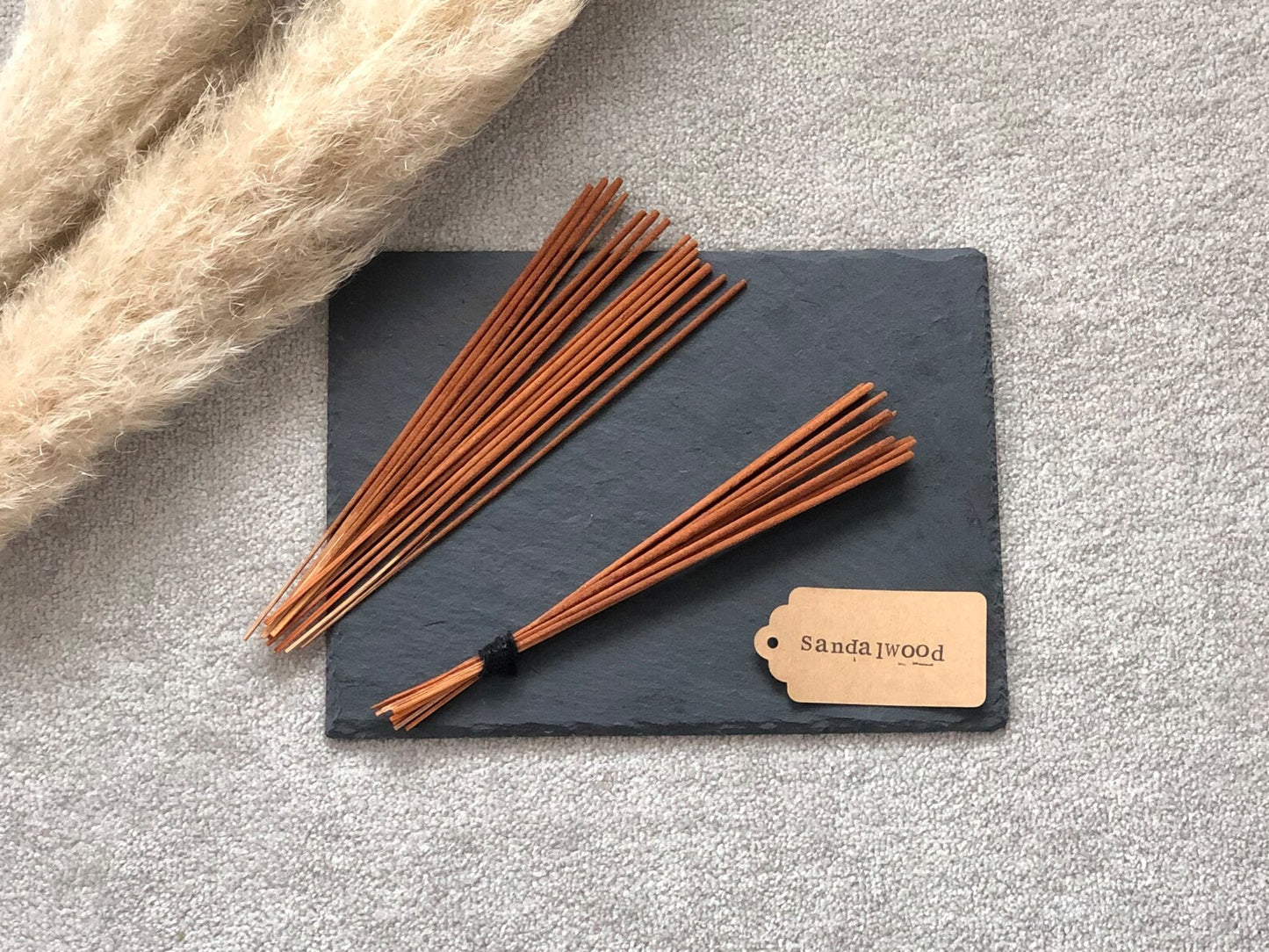 Eco Friendly Sandalwood Incense - Aromatherapy Incense Sandalwood Incense Sticks in Sustainable Bamboo