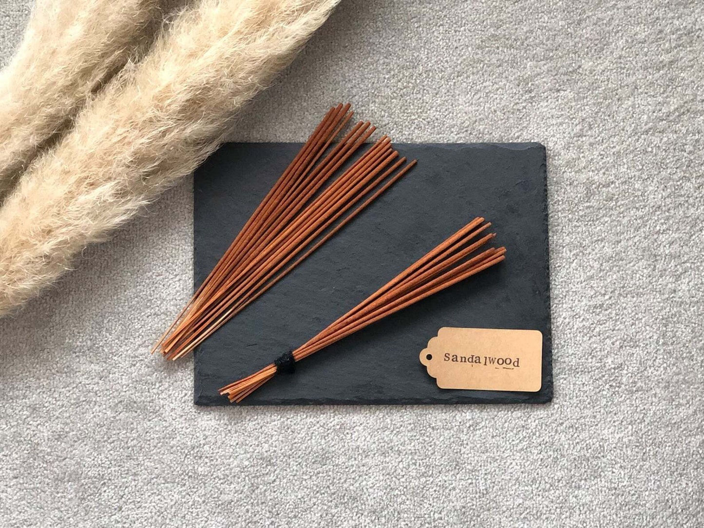 Eco Friendly Sandalwood Incense - Aromatherapy Incense Sandalwood Incense Sticks in Sustainable Bamboo