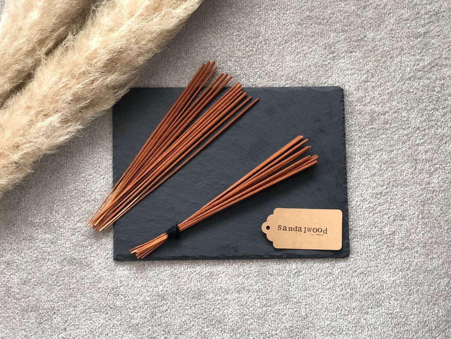 Eco Friendly Sandalwood Incense - Aromatherapy Incense Sandalwood Incense Sticks in Sustainable Bamboo