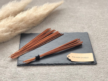 Eco Friendly Sandalwood Incense - Aromatherapy Incense Sandalwood Incense Sticks in Sustainable Bamboo