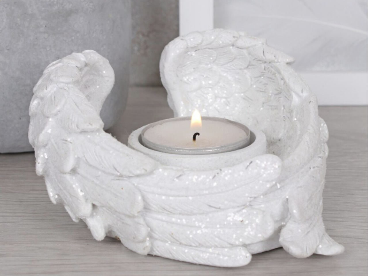 Angel Wing Tealight Holder