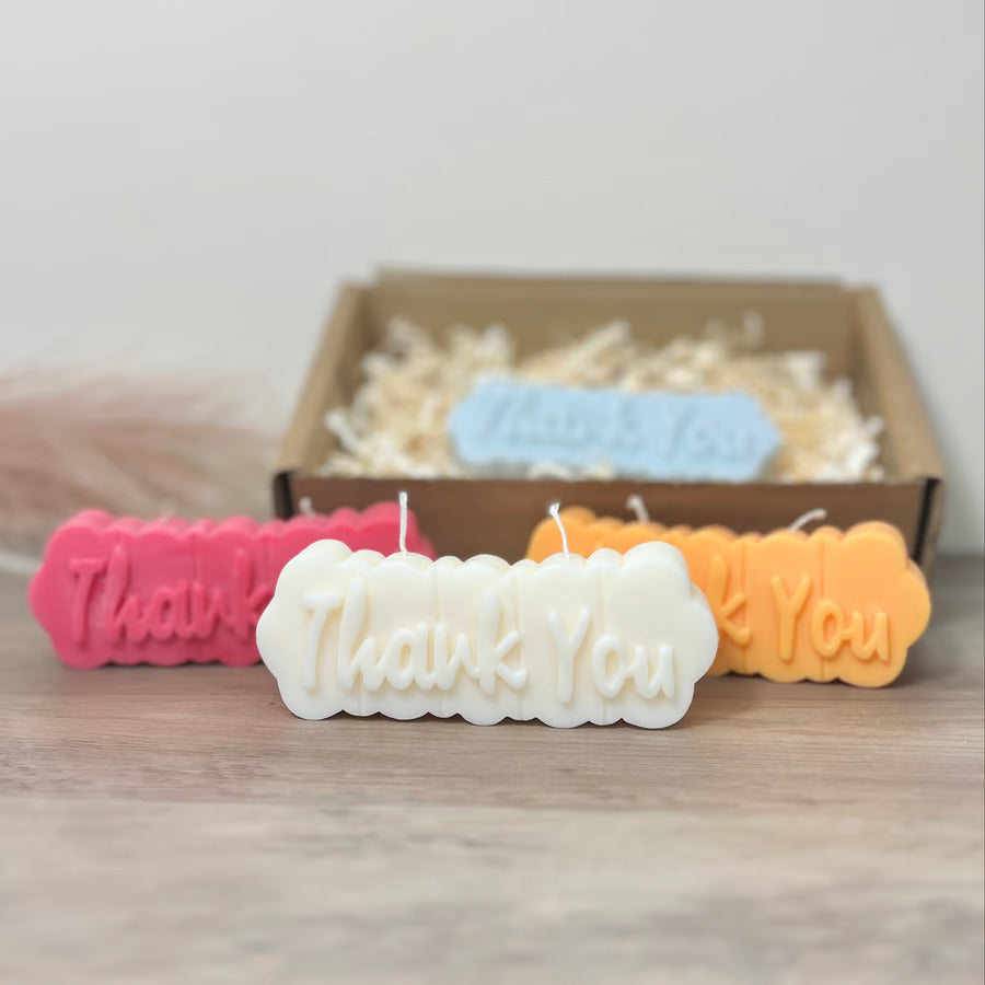 Soy Candle Thank You Gift Set - Than You Gift for Friend