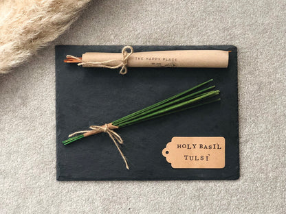 Tulsi Basil Incense Sticks - Aromatherapy Incense Sticks - Sustainable Incense Sticks