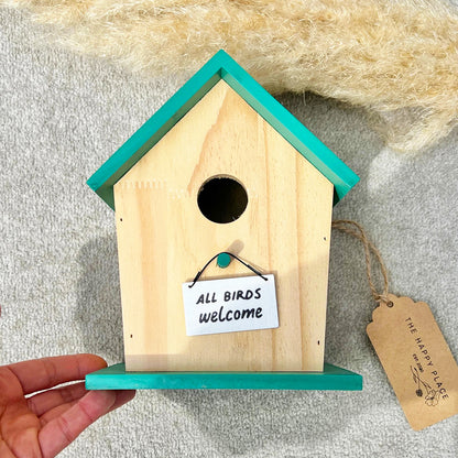 Wooden Garden Bird House - Wildlife Shelter - Garden Decoration