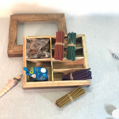 Wooden Incense Gift Box